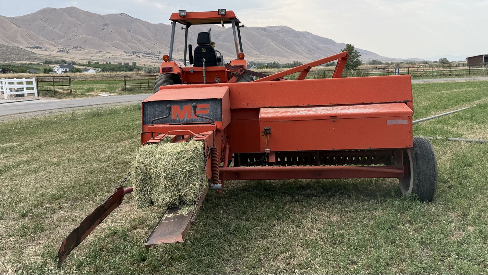 Massey Ferguson 128 Hay Baler - Farm Equipment