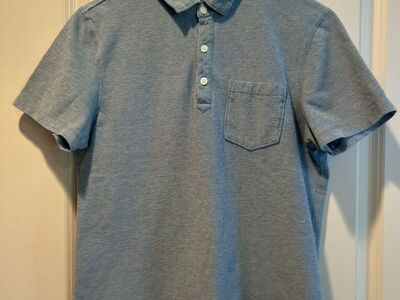 Banana Republic Pique Wicking Polo Shirt Medium
