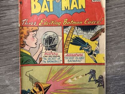 Old comic books Spider-Man, Batman, Superman