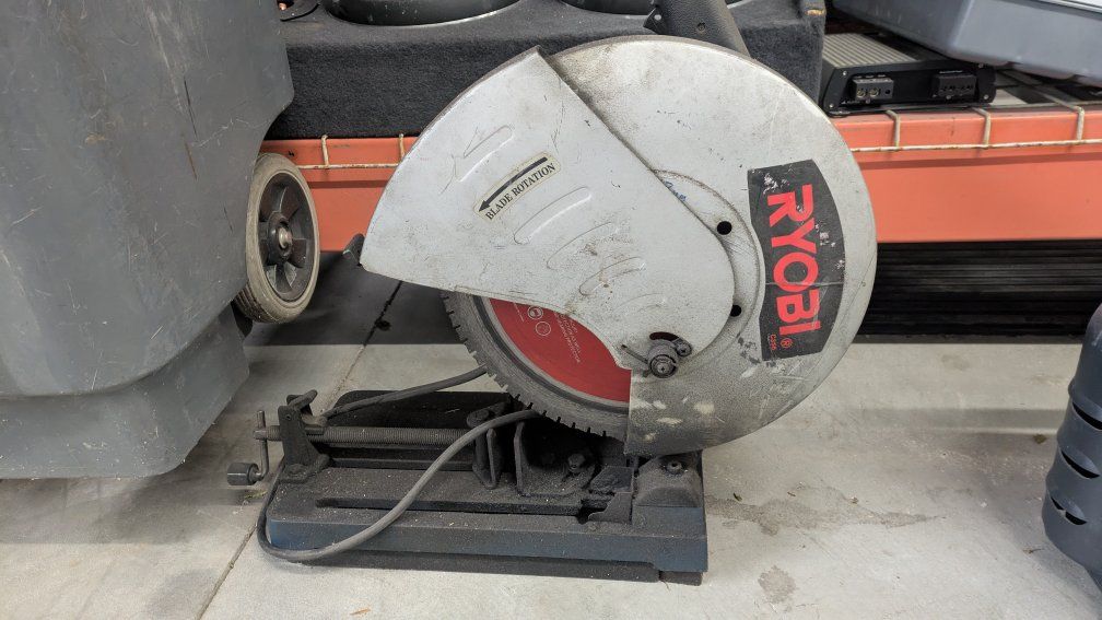Ryobi metal cut off saw