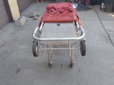 stretchers cots 1man operation. ambulance mortuary