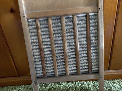 Vintage washboard
