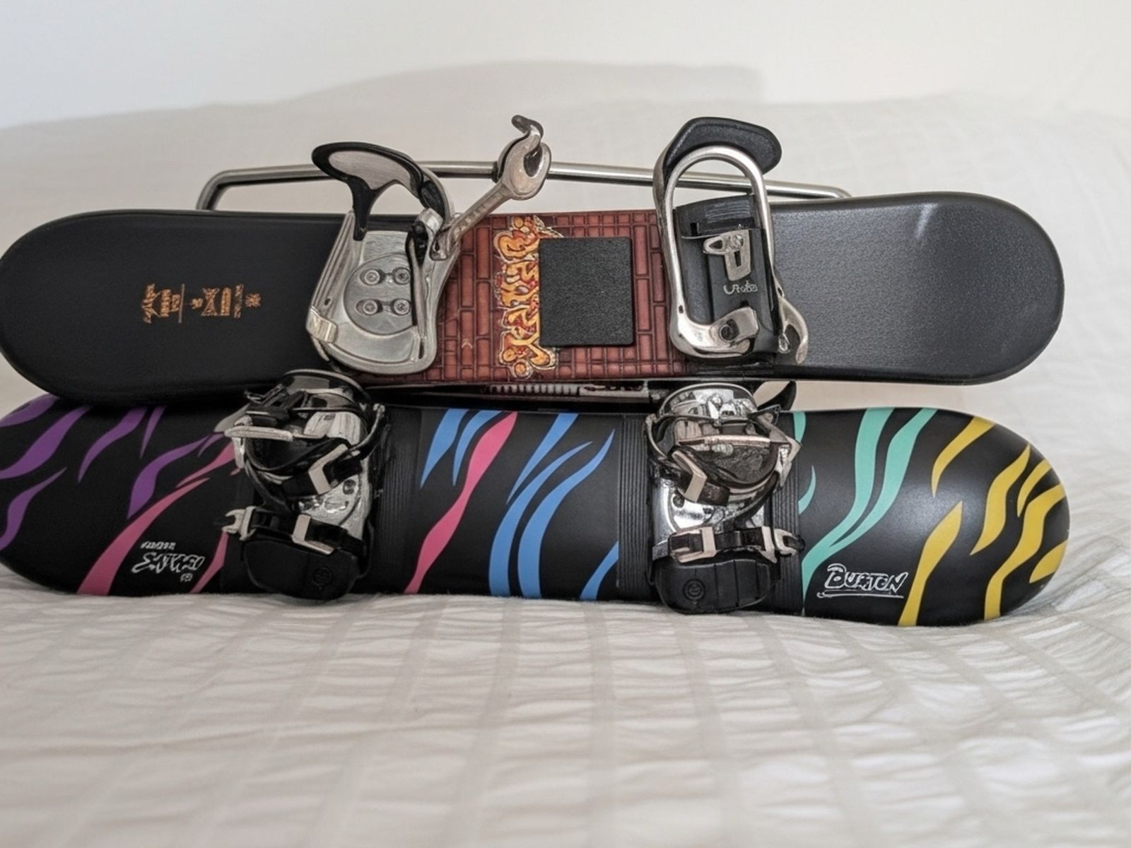 Two Used Snowboards With Bindings- Good Shape!