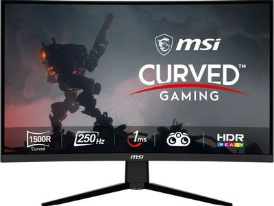 MSI G32C4X 31.5" Curved FHD 250Hz 1ms Gaming Monitor - Excellent Condition
