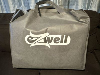 eZwell Remedy Full Body Massage System w/ Heated Shiatsu Pillow & Cover, Brand New