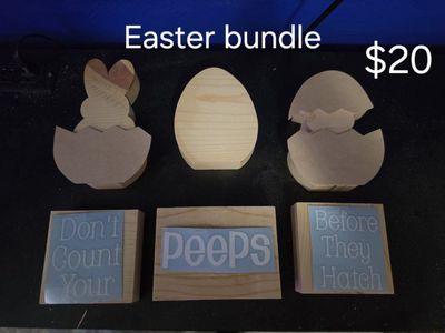 Unfinished Wooden projects