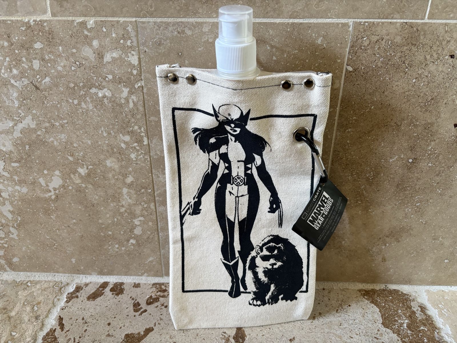 New Wolverine Canvas Water Pouch from Loot Crate