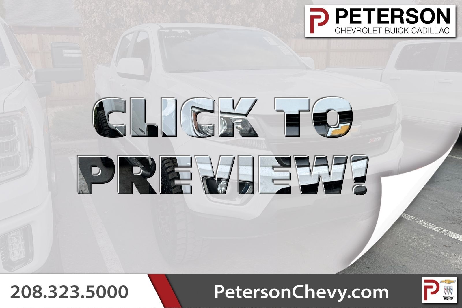 2020 Chevrolet Colorado Z71