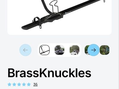 2 RockyMounts Roof Mount Bike - fits all roof rack systems.