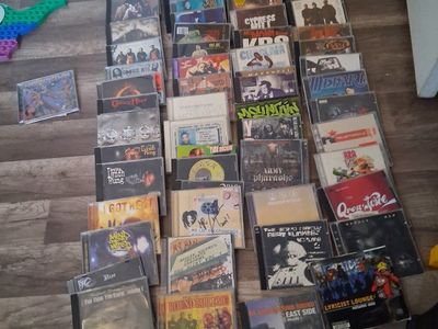 Large Lot of Used Rare 90's 2000's CDs - Hip Hop, Rap, and More (Condition Varies)