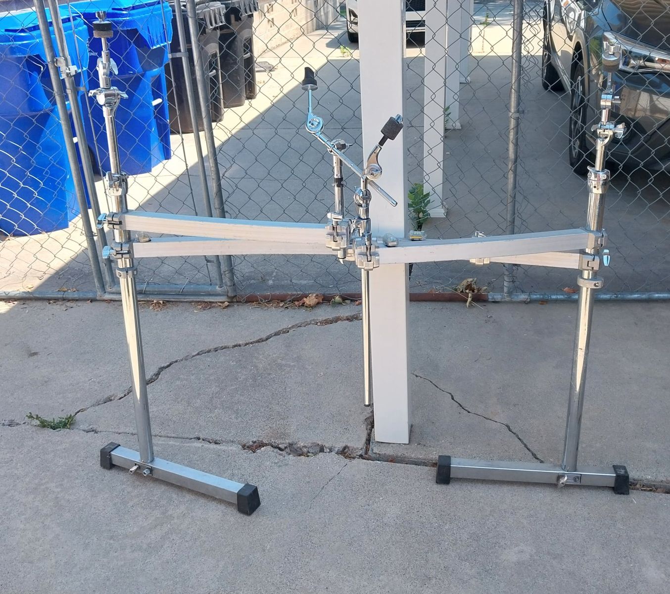 Drum Rack Stand Chrome Hardware