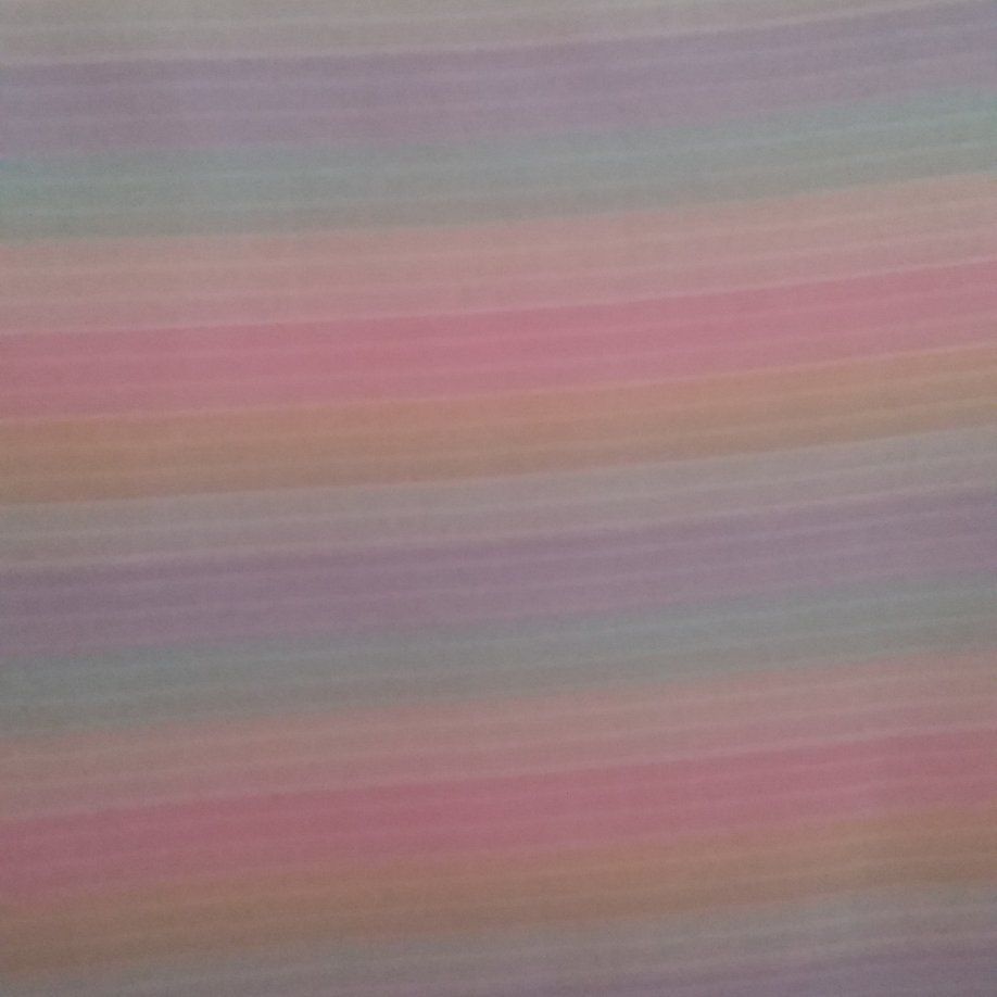 VERY PRETTY "RAINBOW" FABRIC 3 1/2 YDS