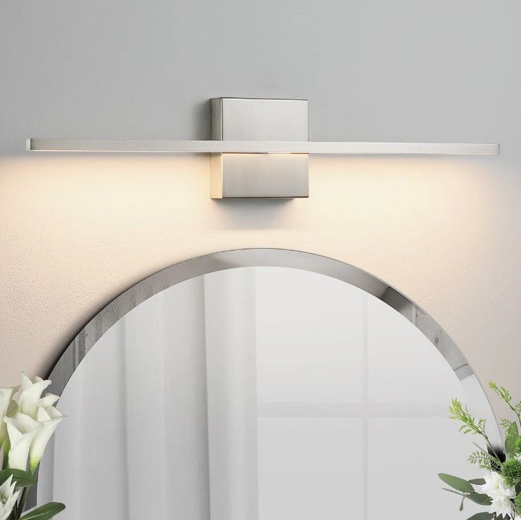 24'' Felecie Brushed Nickel Dimmable LED Bath Bar
