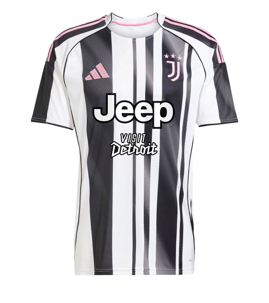 Juventus 2025-26 Home Jersey (XL, XXL)