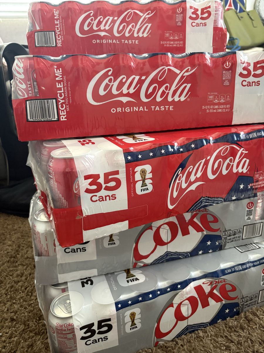 Soda, Coke, Sprite, Diet Coke