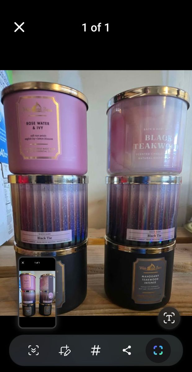 White Barn 3-Wick Candles