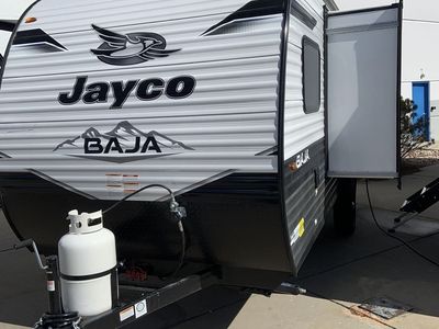 2024 Jayco Jay Flight SLX Baja Travel Trailer 23ft - Compact, Easy Tow, AC, Awning, Sleeps 6