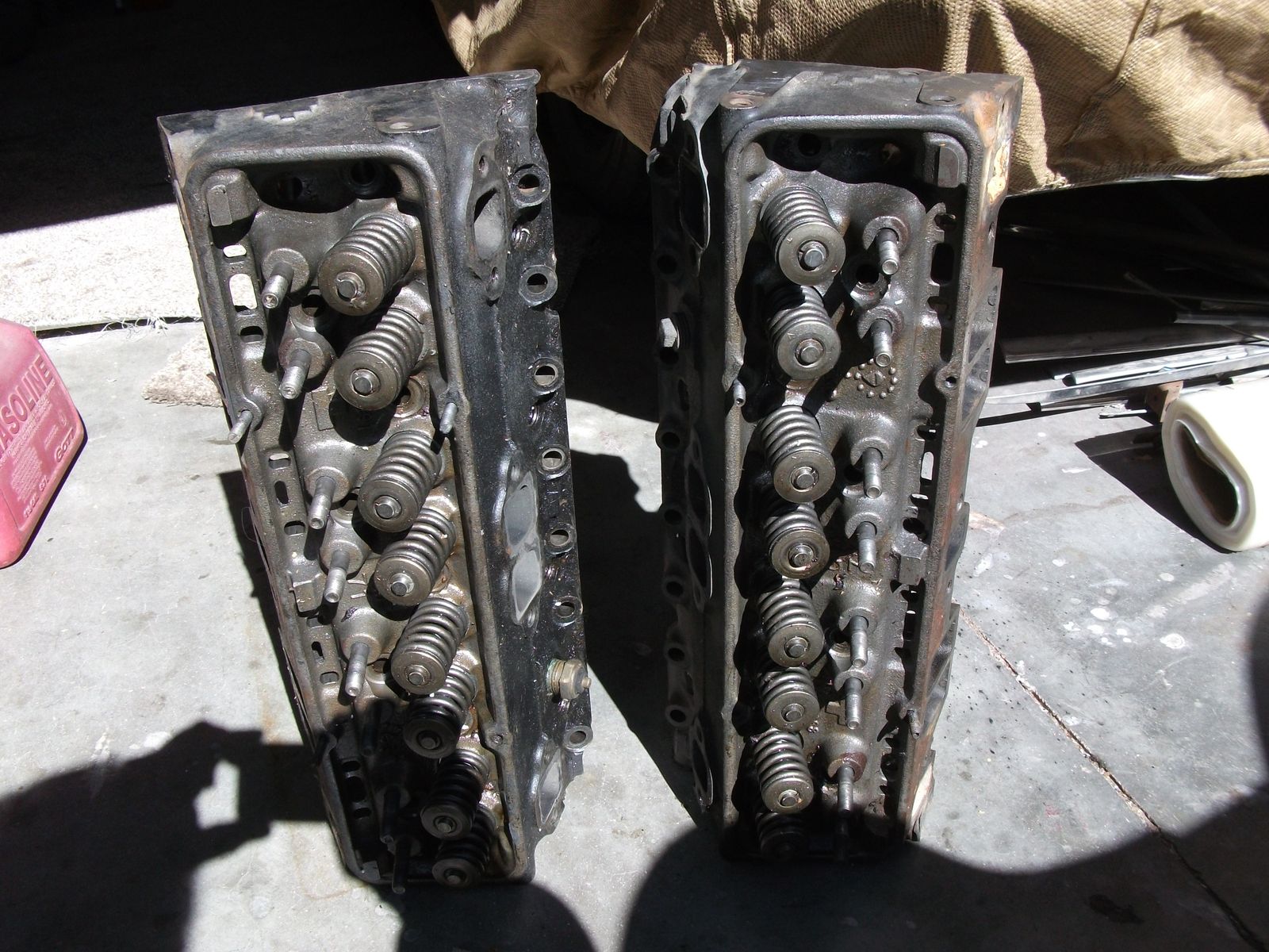 Chevy 350 cylinder Heads