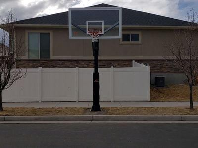 Goalrilla CV72 In-Ground Basketball Hoop System 72-Inch Tempered Glass Backboard
