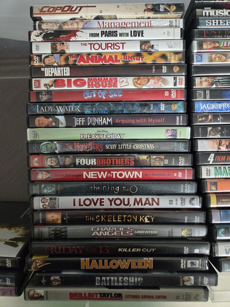Large DVD Movie Collection - Various Genres, Mixed Lot (69 Movies)
