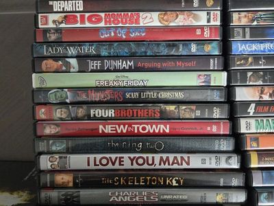 Large DVD Movie Collection - Various Genres, Mixed Lot (69 Movies)