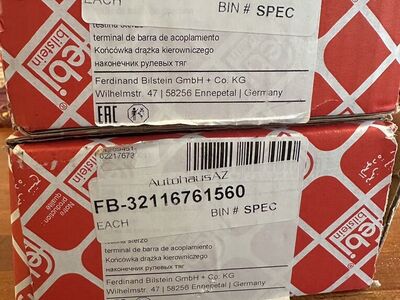 MINI Cooper Tie Rods Febi Bilstein L&R