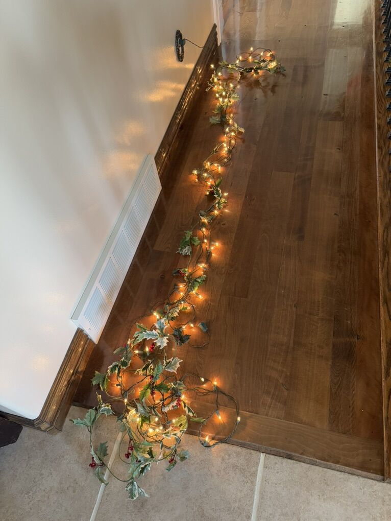Christmas Garland About 12 Feet Long