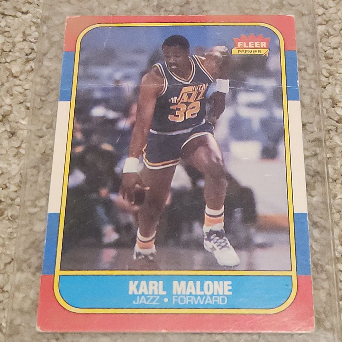 1986 Karl Malone Rookie Card