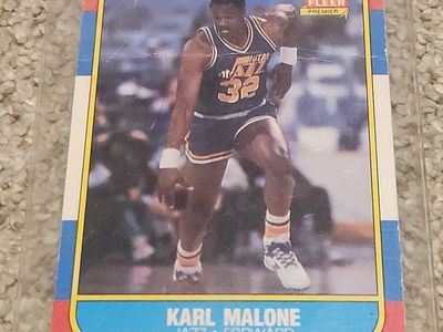 1986 Karl Malone Rookie Card