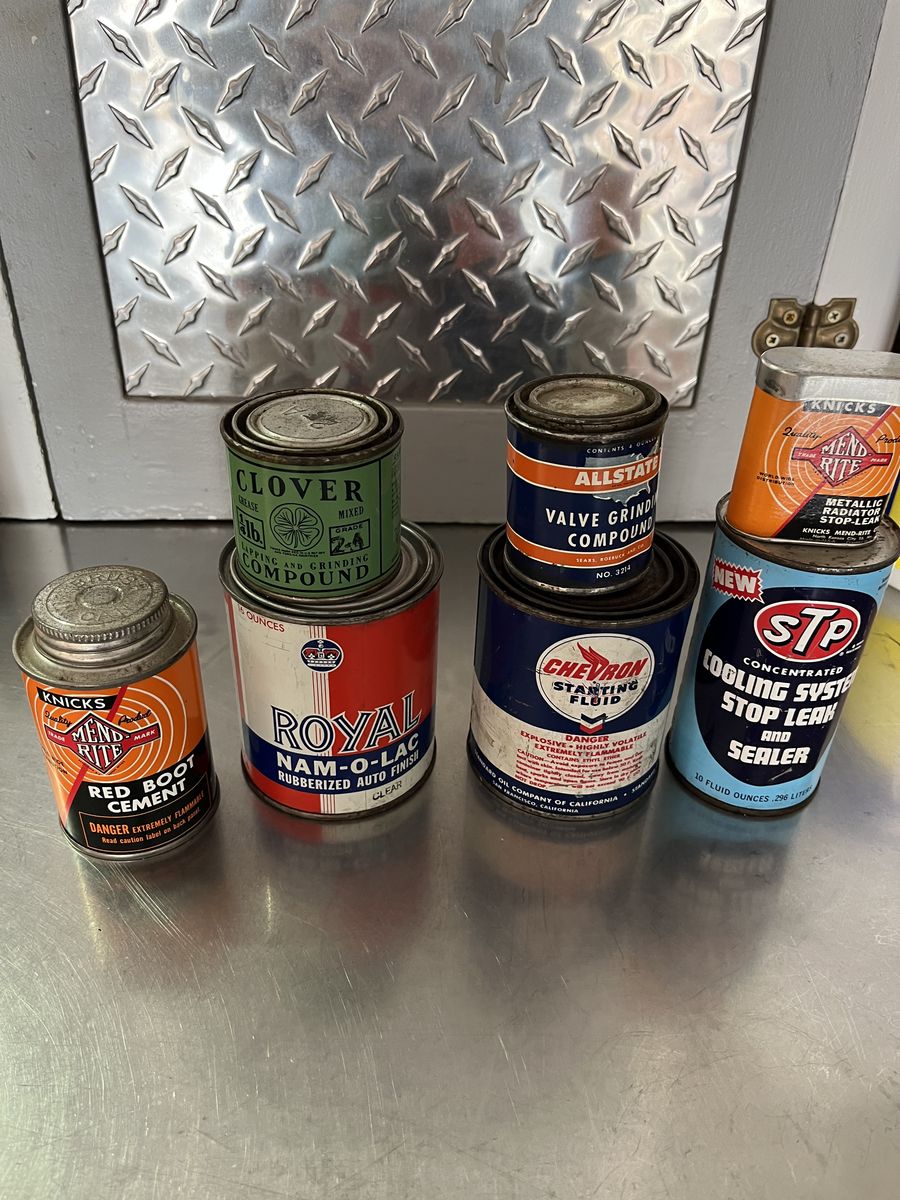 Vintage  Miscellaneous Cans