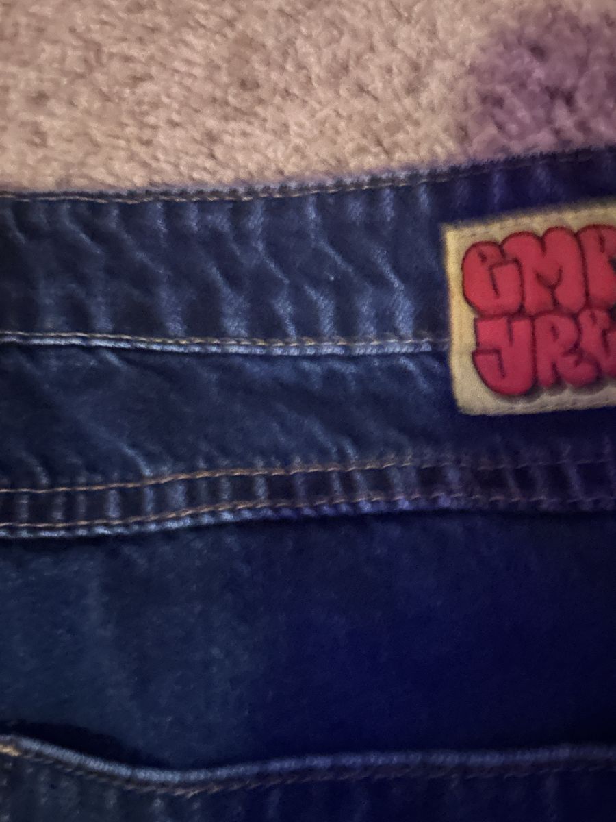 GMB URG Dark Wash Blue Denim Relaxed Fit Jeans - Men's Waist Size 30