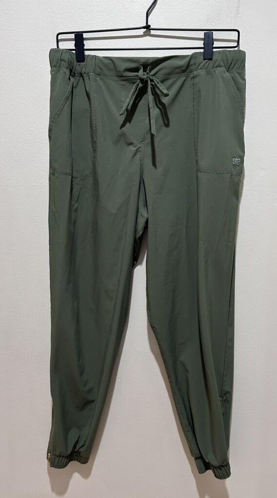 Albion Jetsetter Olive Green Jogger Pants Large