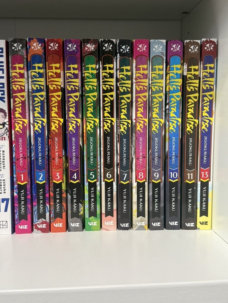 Hells Paradise Manga Books