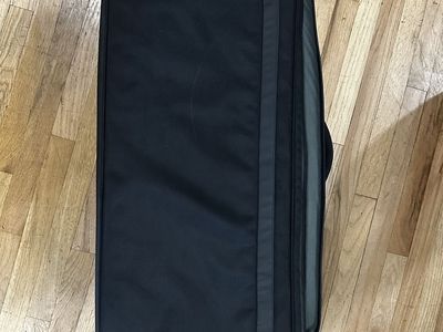 Diaddario xpand Pedalboard Case for Guitar Pedals - Black with Red Accents