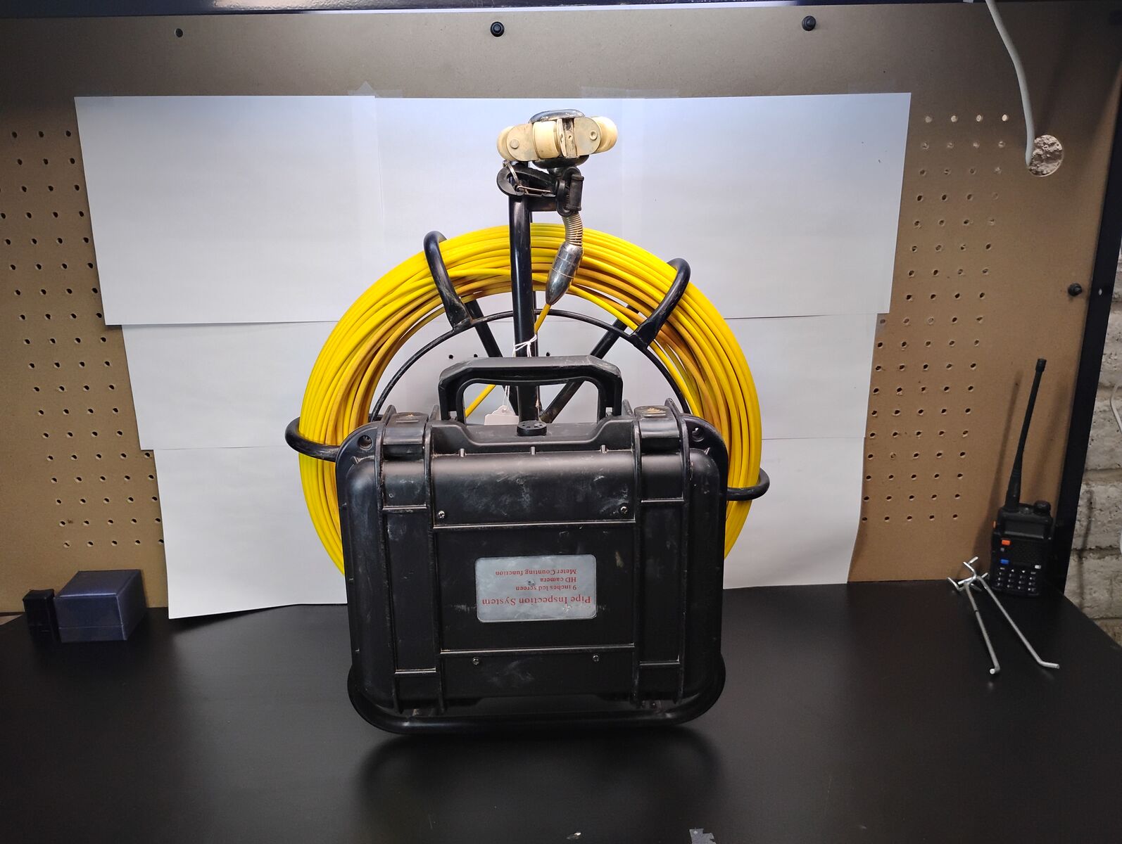 Vevor Sewer Camera 98 ft. /30 m Self-Leveling Drain Inspection Camera