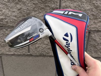 NEW Taylormade USA Edition Sim Max 10.5 Stiff Driver W/Matching Head Cover