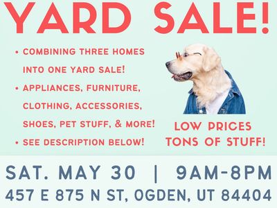 YARD SALE!!