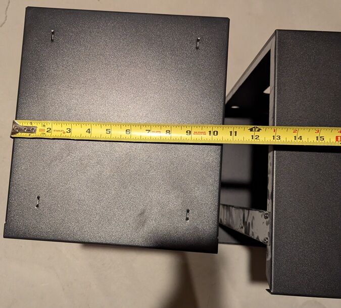 2 6U Wall Mount Racks