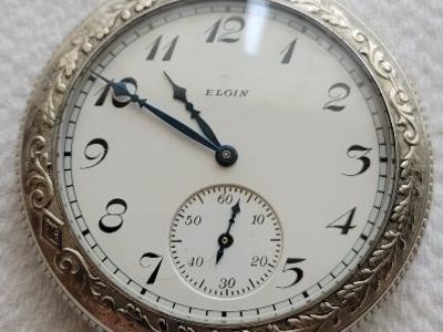 Selling a Nice Vintage 12 Size, ELGIN Pocket Watch