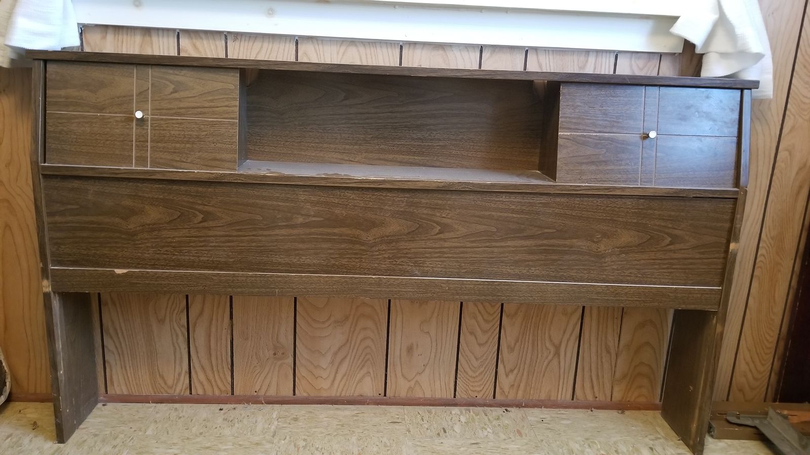 MCM Style Full Headboard