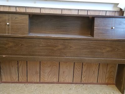 MCM Style Full Headboard