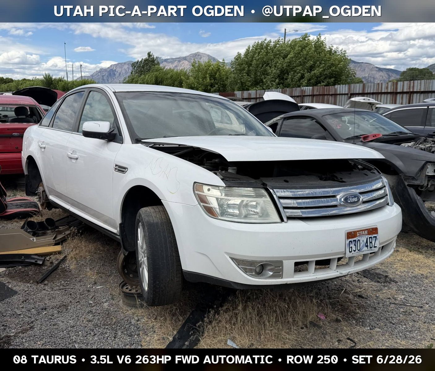 2008 Ford Taurus Parts - UTPAP Ogden