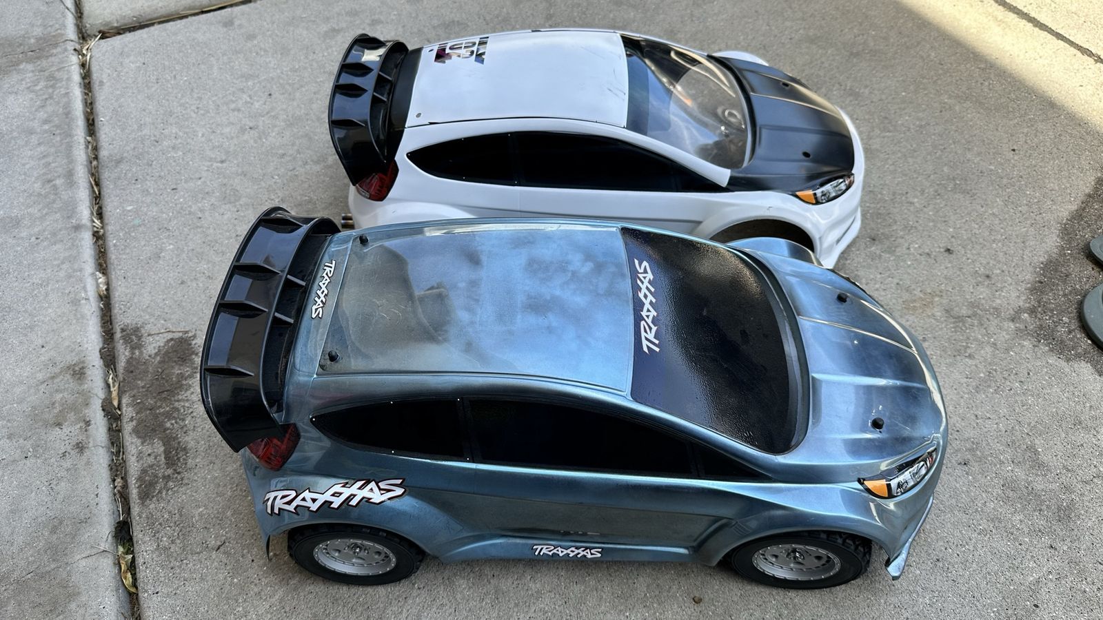 New Traxxas ST Rally With 2 Custom Painted Shells