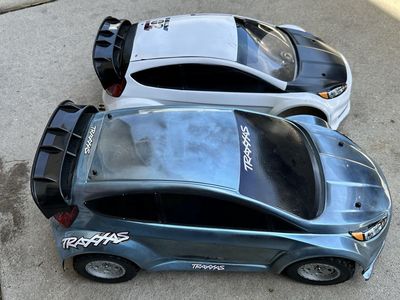 New Traxxas ST Rally With 2 Custom Painted Shells