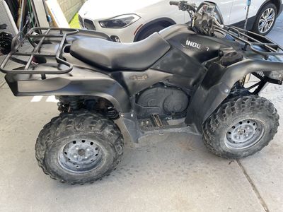 Suzuki KingQuad 4x4 450 ATV - Black