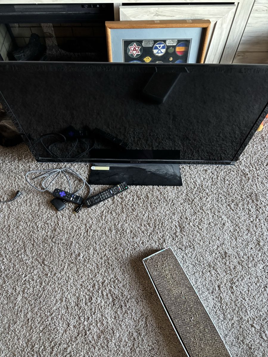 Sony 55” flat screen smart tv