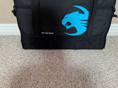 ROCCAT Gaming Gear Tote Bag - Black with Blue Logo - "SET THE RULES"