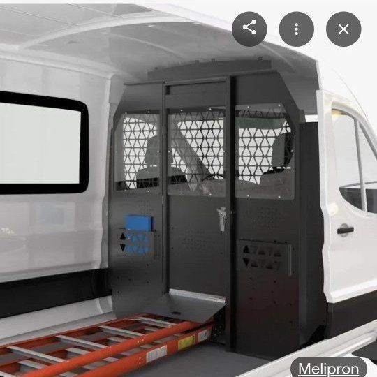 New Melipron Partition for Ford Transit Mid Roof.