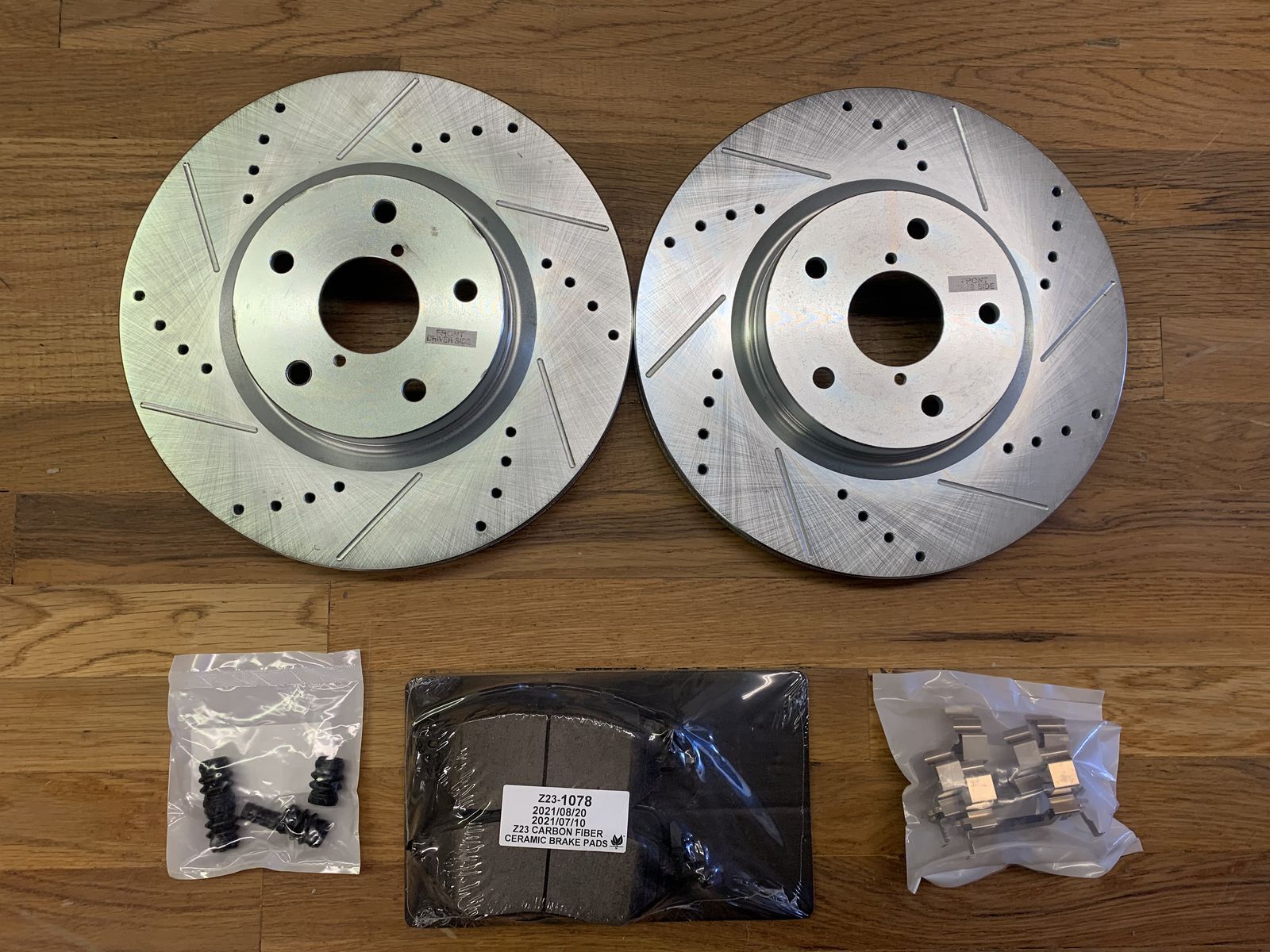 PowerStop Z26 Street Warrior Brake Upgrade Kits for 2005-2026 Subaru WRX STI Impreza Power Stop K131-26