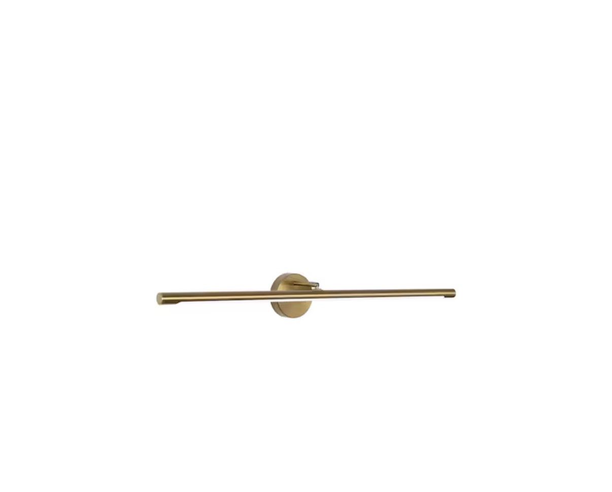 Brass LED Wall Sconce Picture Light - Modern Adjustable Art Display Lighting